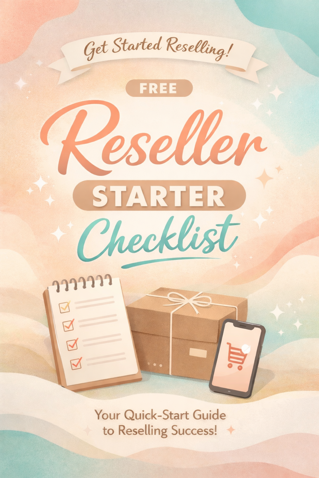 FREE DIGITAL RESELLER STARTER CHECKLIST(1st step)
