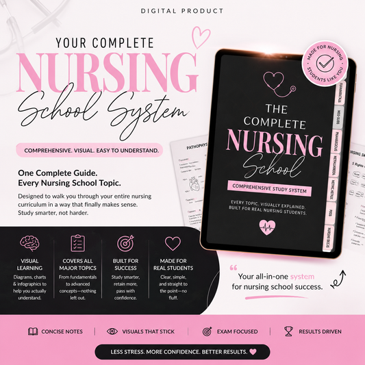 NURSING SCHOOL SIMPLIFIED
(FULL ASN BUNDLE)