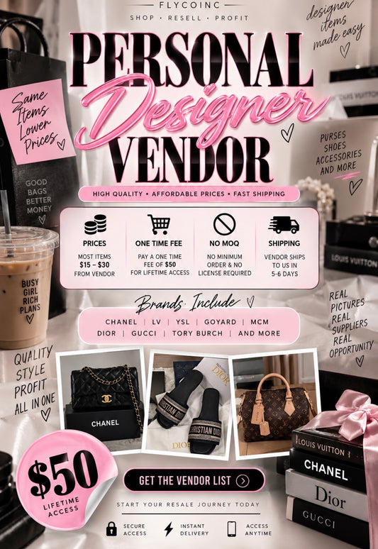 PERSONAL US📍 DESIGNER VENDOR