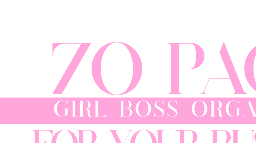 BOSS PLANNER